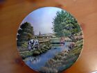 Set Of 8 Royal Worcester Roger Kent's Romance of the Waterways collectors plates