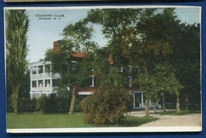 Nyack Country Club New York ny postcard - Picture 1 of 2