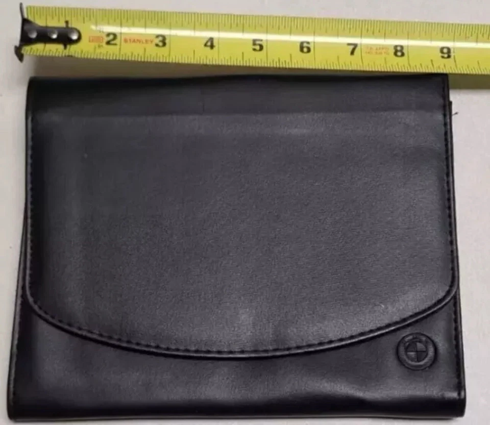 FUNDA DE CUERO BMW PARA MANUAL DEL PROPIETARIO GUÍA DEL OPERADOR GUÍA DEL USUARIO Foto 1 de 2