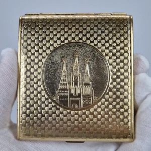 Vintage Soviet Cigarette Case Moscow Kremlin USSR 1980s Propraganda Portcigar - Picture 1 of 20