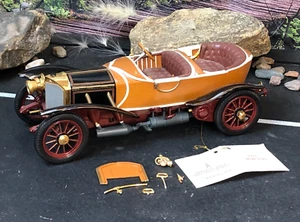 PARTS/REPAIR 1:24 Diecast Car Franklin Mint 1911 MERCEDES WOOD BODY No Box AS-IS - Picture 1 of 24