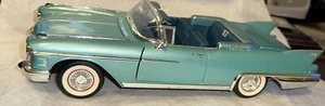 Road Signature 1/18 1958 Cadillac Eldorado Biarritz Die-Cast Car! Light Blue! - Picture 1 of 4