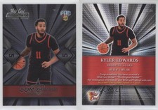 2021-22 Wild Card Alumination Blue Foil 5 Stripe /50 Kyler Edwards #ABC-54