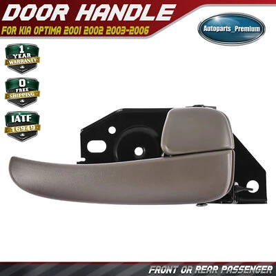 Manija de puerta interior beige del lado del pasajero delantero o trasero para Kia Optima 2001-2006 Foto 1 de 4