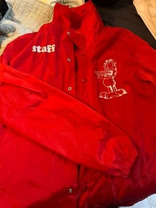 Neff x Garfield Windbreaker Jacket, New w/ Tags - Picture 1 of 6
