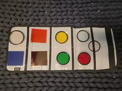 Tiffen, Hoya, Vivitar, Cokin - Assortment of filters in folding Tamrac case - Image 1 of 4