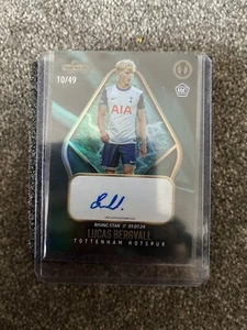 Lucas Bergvall Auto /49 Topps Here We Go Summer Signings Rising Star. Tottenham - Picture 1 of 2