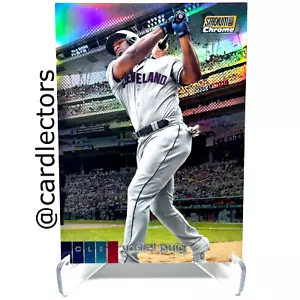 Topps Stadium Club 2020 cromado Yasiel Puig #177 dorado refractor paralelo SP/50 - Imagen 1 de 3
