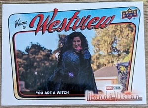 2022 Upper Deck WandaVision Welcome To Westview #PR-8 You Are A Witch - Picture 1 of 2