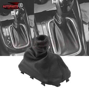 Botas de cuero negras con perilla de cambio de marchas cupé sedán hatchback para Kia Forte Koup A/T - Imagen 1 de 12