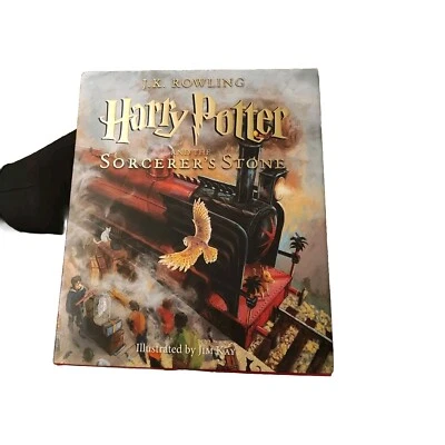New 2015 HC DJ First Edition Print Harry Potter Sorcerer’s Stone Rowling Jim Kay Foto 1 de 2