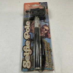 Selfie Sticks Universal Solaray Black New In Package Extends Up To 40” - Picture 1 of 7