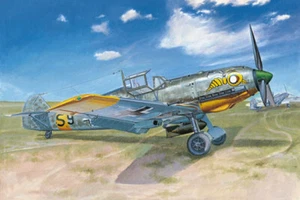 1/32 Trompetista Messerschmitt Bf109E7 Caza/Bombardero Alemán - Imagen 1 de 14