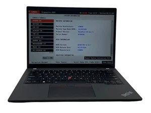 LENOVO THINKPAD T14 Gen 3 Ryzen 5 PRO 6650U 16GB 256GB--GRADE C--LOW BATT HEALTH - Picture 1 of 10