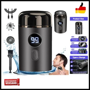 Elektrorasierer Herren, 2 in 1 Tragbarer Elektrischer Mini-Rasierer, Mini Sha... - Bild 1 von 9