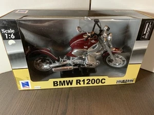 BMW R1200C PRESSOFUSO 1/6 R 1200 MOTO NEW-RAY MODELLO 53463 R1200 - Foto 1 di 5