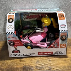 NEW Nintendo Carrera RC Mario Kart Princess PEACH Pipe Car Figure Super Bros Toy - Picture 1 of 5