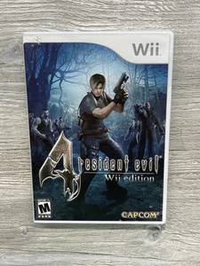 Resident Evil 4 Nintendo Wii - CIB w/Manual! Tested CLEAN Reconditioned Disc! - Picture 1 of 4