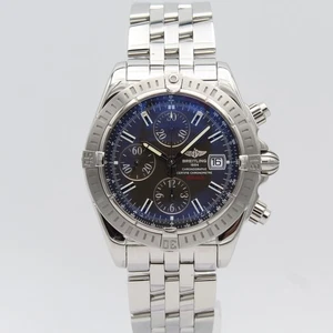 [2416] Breitling Chronomat Evolution - A13356 Box&Papiere 2009 Herrenuhr Grau - Bild 1 von 18