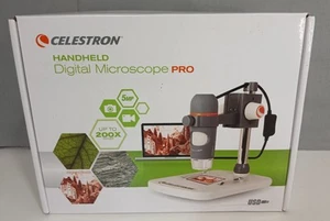 Celestron - 5 MP Digital Microscope Pro - Handheld USB Microscope 20X - 200X NIB - Picture 1 of 8