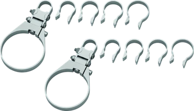 Kuryakyn for Road Thunder Plus Sound Bar Satin Silver - Image 1 of 4