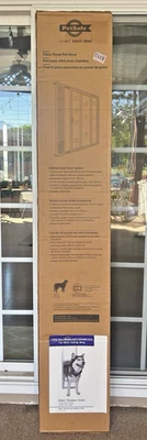 Petsafe PPA11-13132 Puerta Corredera Ajustable de Vidrio para Mascotas Alta Grande Blanca-NUEVA Foto 1 de 4