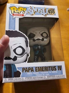 Funko Pop Rocks Ghost Papa Emeritus IV 4 Glitter #455 LESEN - Bild 1 von 8