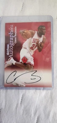 Autógrafo Corey Benjamin 1999 Skybox Autographics Foto 1 de 3