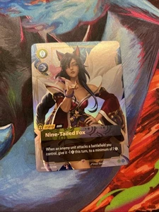 Ahri - Nine-Tailed Fox (Foil) 255/298 Rare Riftbound Origins - Bild 1 von 2
