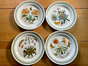 Set of 4 Vintage Portmeirion Botanic Garden Plates Diameter 10inch 26.5cm - S2 - Picture 1 of 7