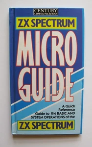ZX SPECTRUM game ZX SPECTRUM MICRO GUIDE BOOK zx spectrum book CENTURY book - Imagen 1 de 5