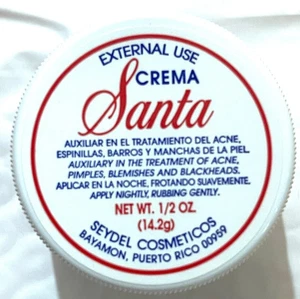 Crema Santa for Acne Pimple Blackhead para manchas de la piel ,espinillas 1/2 oz - Picture 1 of 4