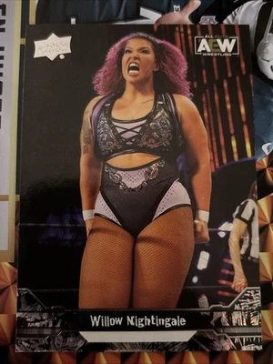 2023 Upper Deck AEW All Elite Wrestling Pyro Willow Nightingale #39 Rookie RC - Image 1 of 2