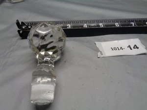 Glasflasche Dekanter Stopfen - 31/2" lang - 13/4 Kugel Durchmesser - - Bild 1 von 2