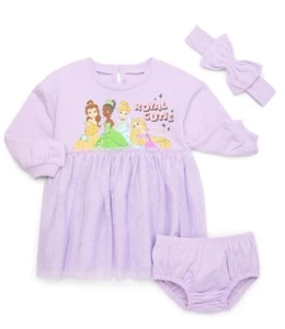 Disney princess baby girl tutu dress 3 piece set Size 12 months - Picture 1 of 4
