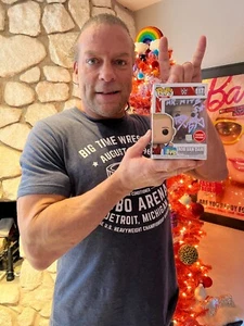 Rob Van Dam Signed & INSCRIBED WWE HOF Gamestop Exclusive Funko Pop MITB ECW - Picture 1 of 3