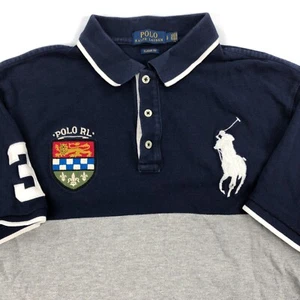 Polo Ralph Lauren Polo Shirt Mens Large Mesh Big Pony Crest Logo - Picture 1 of 10