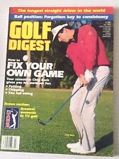 Golf Digest Magazine Chip Beck Fix Your Own Game July 1988 042617nonrh