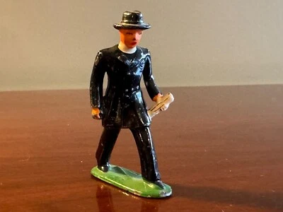 Figura de plomo fundido a presión casi nueva Barclay B167 620 Minister Walking - ¡En muy buena condición! Foto 1 de 4