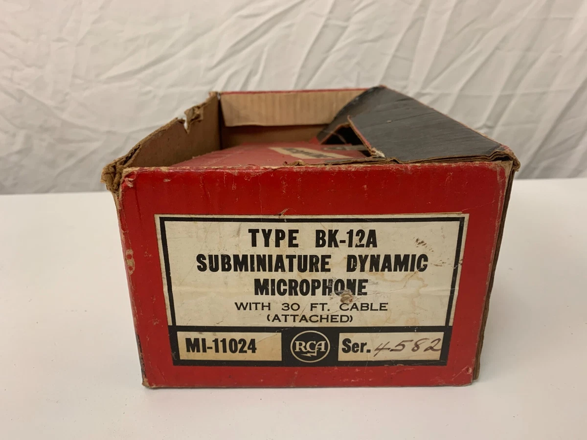 RCA 复古专业音频麦克风| eBay
