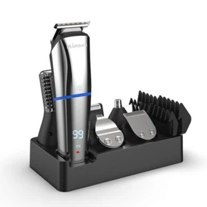 MARSKE 6 in 1 Grooming Kit uomo – Tagliacapelli, rasoio, naso orecchie - Picture 1 of 7