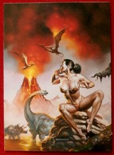 IMAGES OF JOSEPHINE - Card #62 - LOST WORLD by Boris Vallejo - 1997