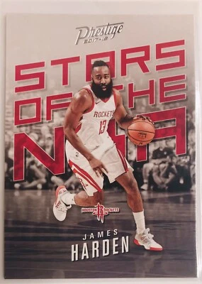2017-18 Prestige Stars of the NBA #4 James Harden - Image 1 of 2