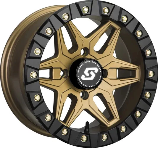 Llanta Sedona Split 6 Bronce 14x7 4/156 4+3 Polaris Ranger HD 800 4x4 10-12 Foto 1 de 4