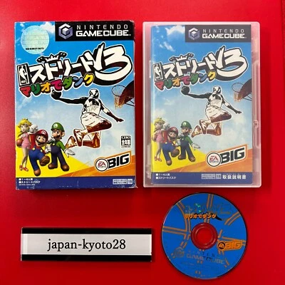 Dunk in NBA Street V3 Mario GC Electronic Arts Nintendo Gamecube From Japan - Image 1 of 4