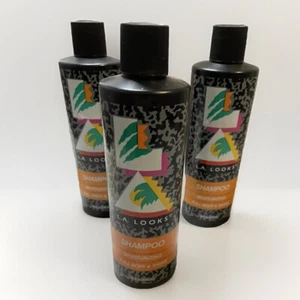 Vintage L.A. LA Looks Moisturizing Shampoo “Full Body and Shine” Lot Of 3 - Picture 1 of 4