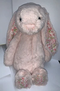 Jellycat Blossom Blush Bunny 'Cherry' Medium Authentic NWT sold out rare - Picture 1 of 6