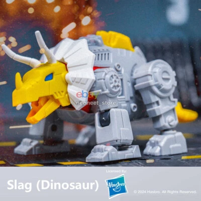 Bloks Transformers G1 Serie 4" Action Master Escala Caja Ciega Escoria (Dinosaurio) Foto 1 de 4