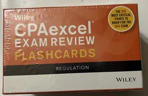 WILEY: CPAexcel EXAM REVIEW Flashcards Regulation New Sealed - Picture 1 of 2