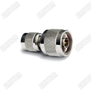 Adaptador tipo N macho enchufe a RP-TNC macho (pin central hembra) conector tipo N-TNC - Imagen 1 de 2